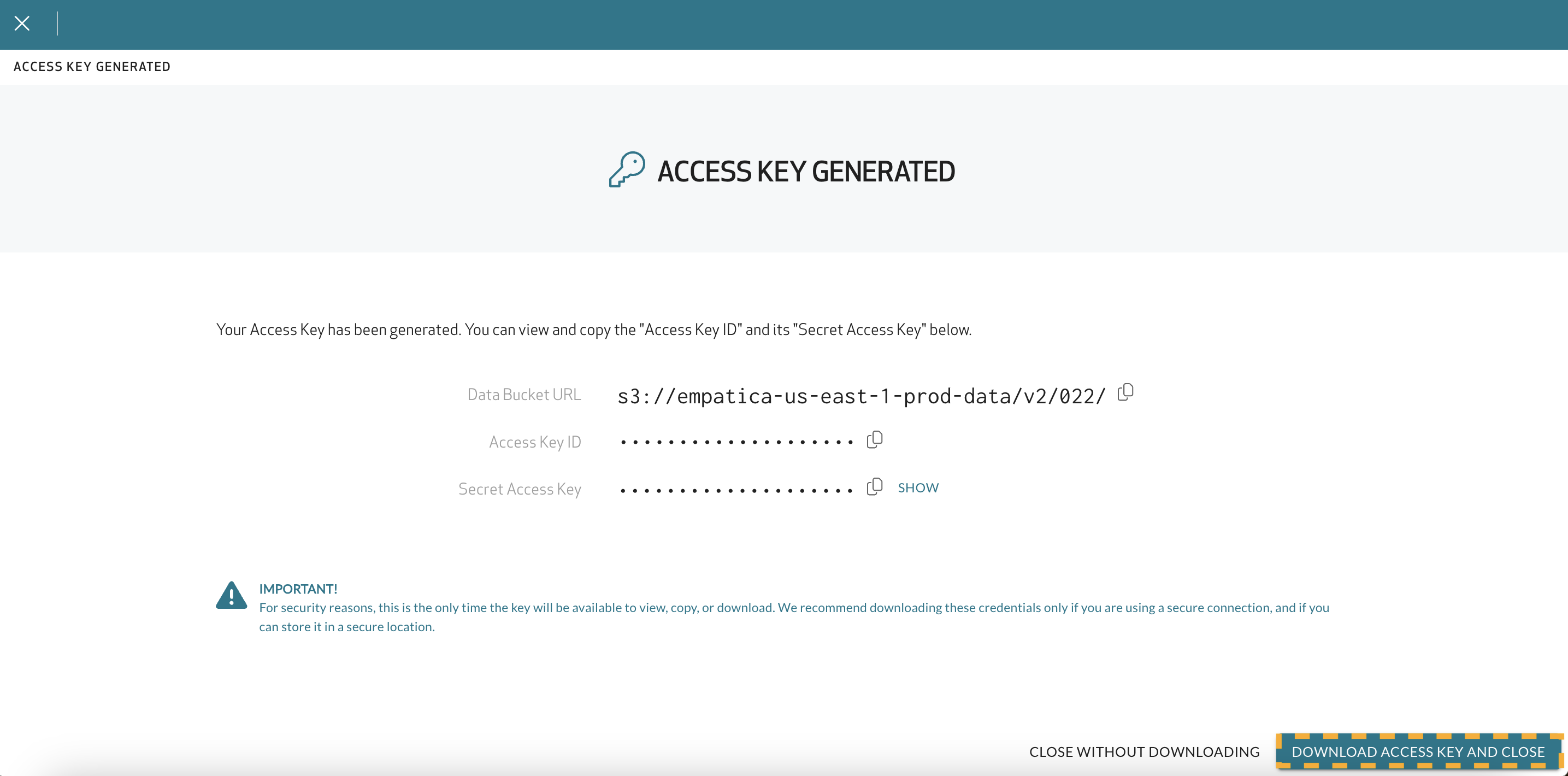 Confirm Generate Access Key.png
